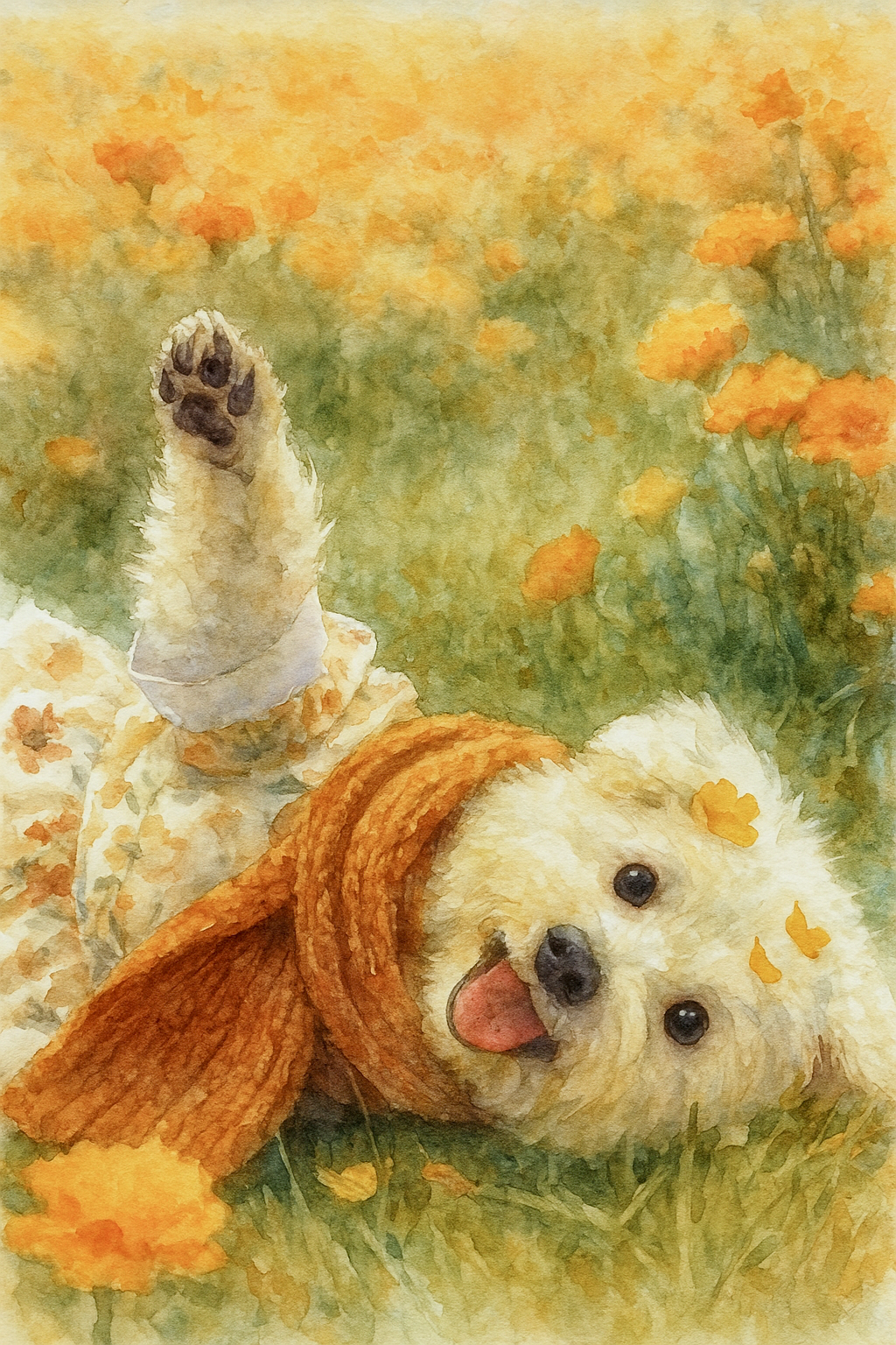 Custom Pet Illustration detail 1