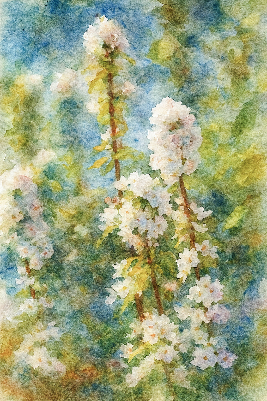 Watercolor pet portrait 6