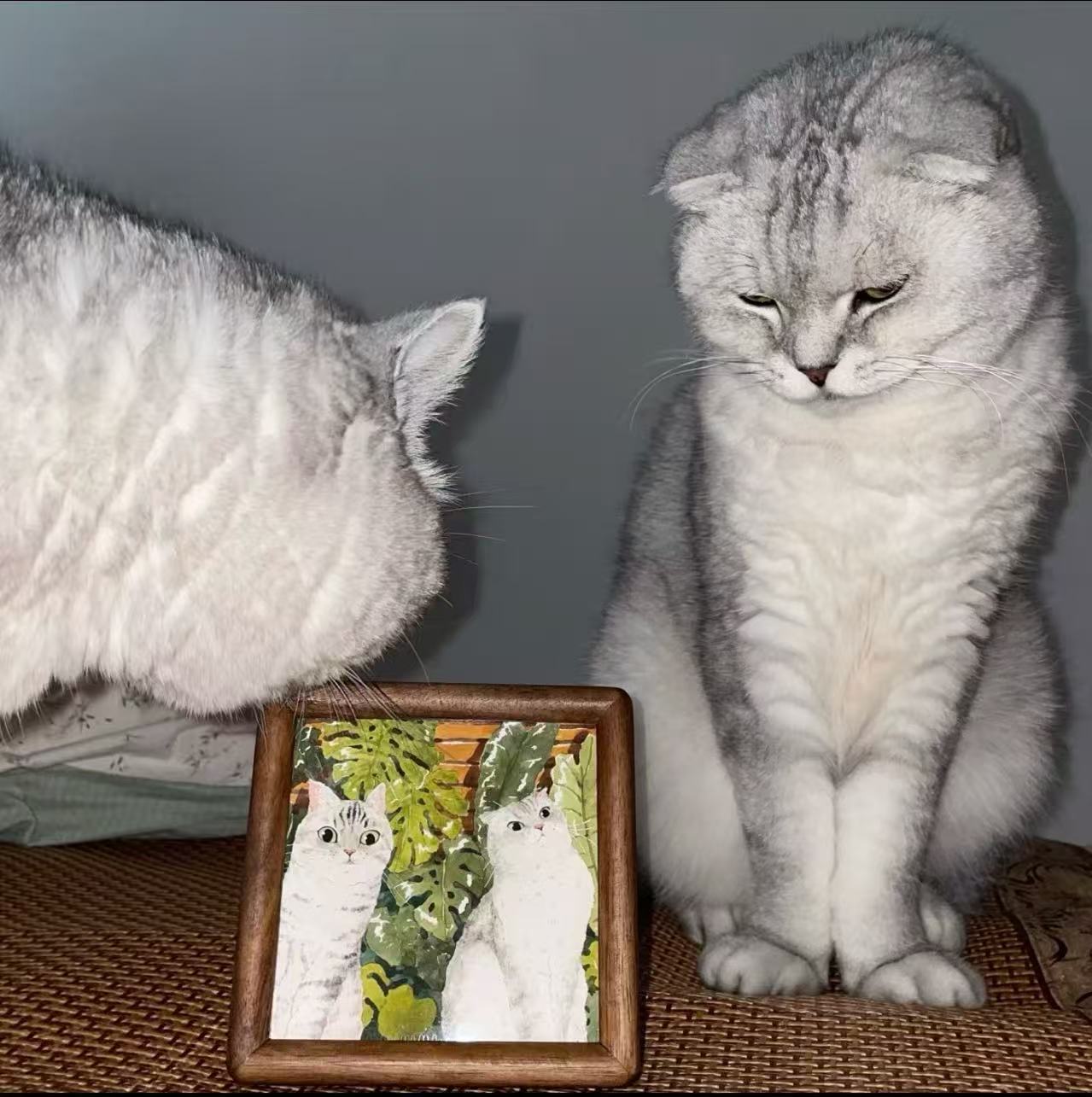 Watercolor art print detail