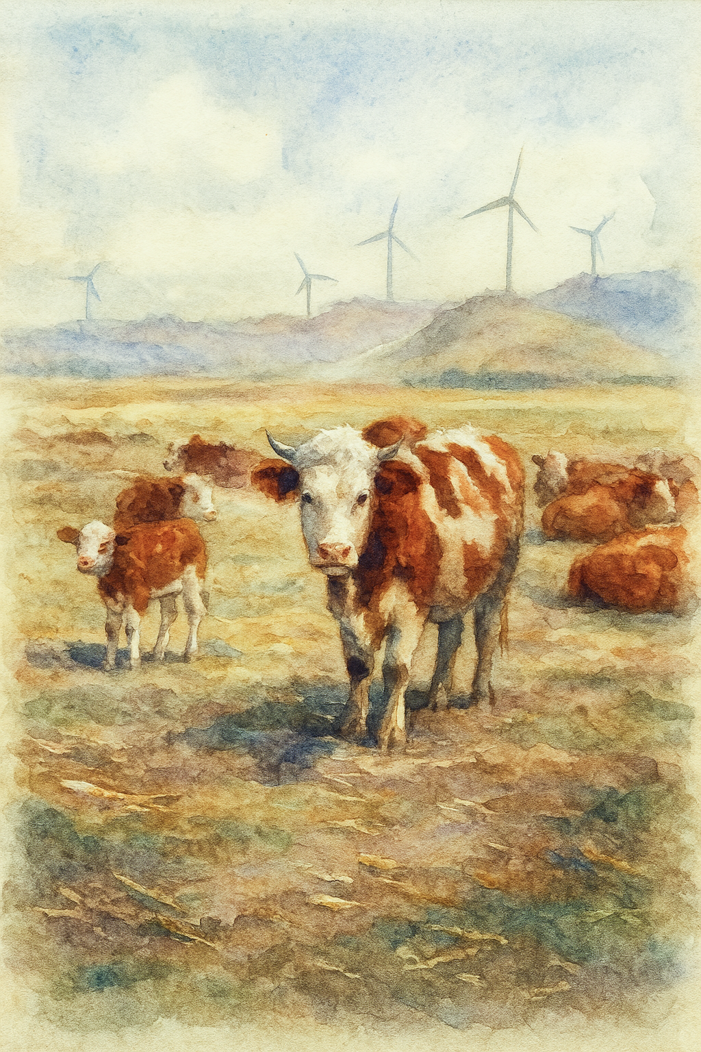 Watercolor landscape 1